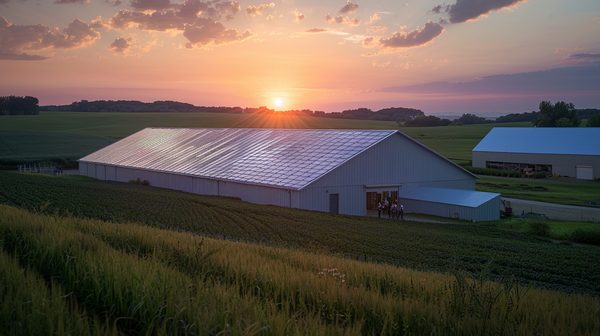 Hangar agricole photovoltaïque : comprendre le fonctionnement de ce type de bâtiment
