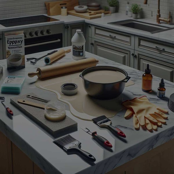 Comment choisir et appliquer une résine époxy pour un plan de travail de cuisine ?