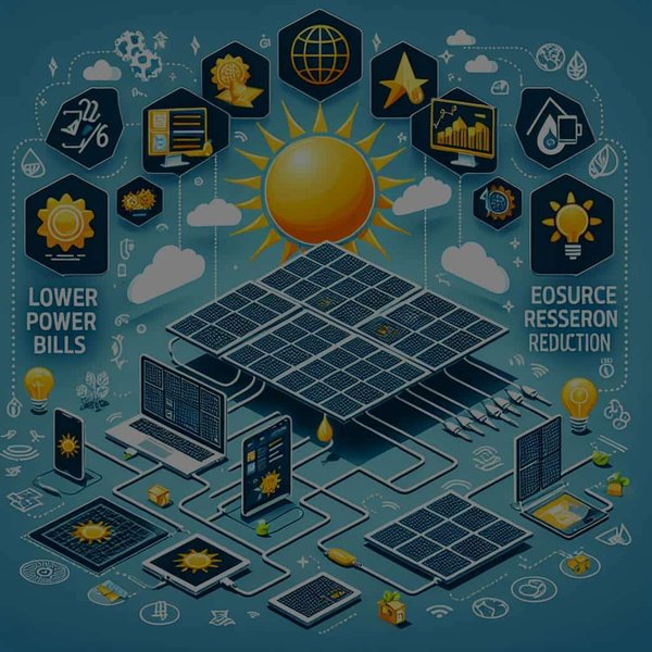 Quels sont les avantages d'installer un système de récupération de l'énergie solaire pour les appareils électroniques ?