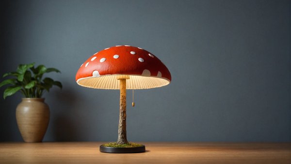 Embellissez votre intérieur avec la lampe champignon